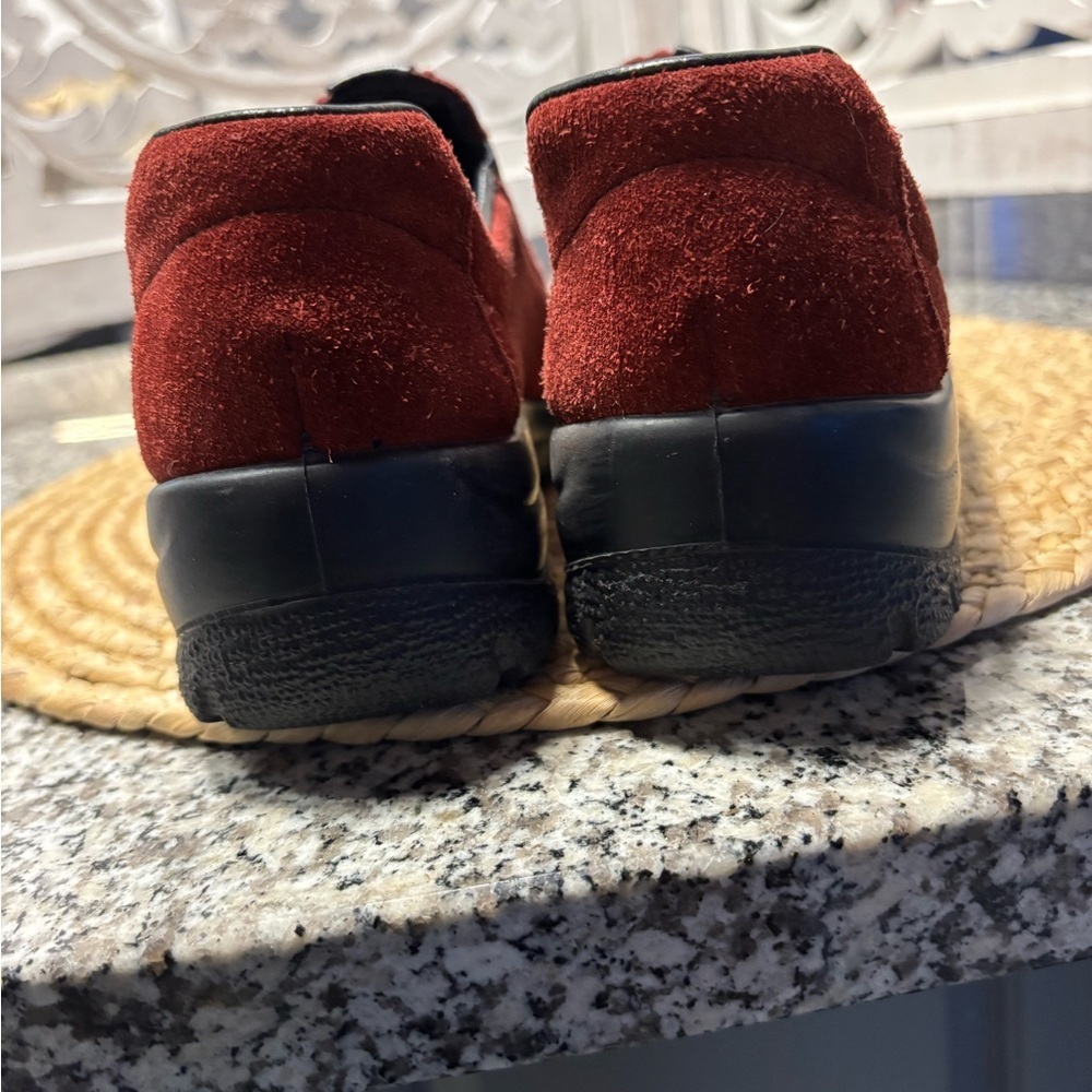 Rieker Men's Red Suede Loafers - Picture 5 of 14